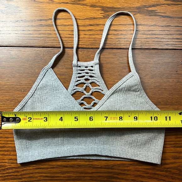 Free People Intimates Seamless Ribbed Baby Racerback Bralette - Picture 8 of 11
